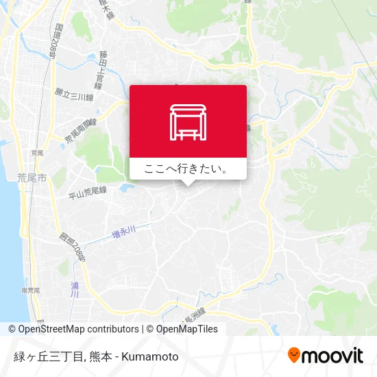 緑ヶ丘三丁目地図