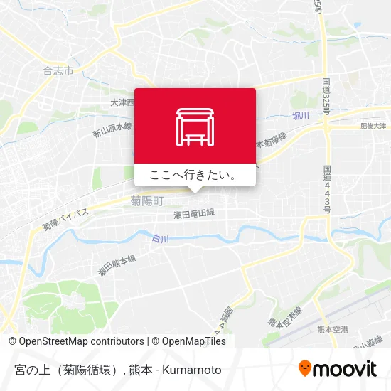 宮の上（菊陽循環）地図