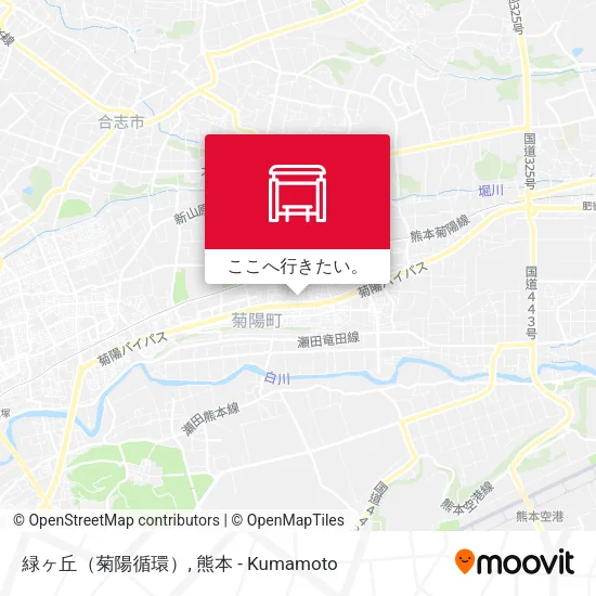 緑ヶ丘（菊陽循環）地図