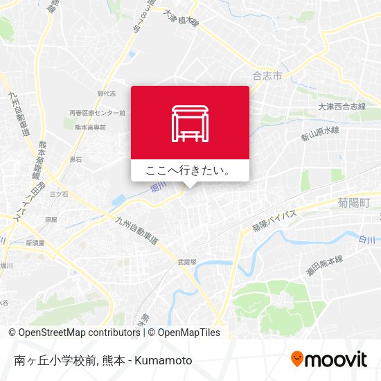 南ヶ丘小学校前地図