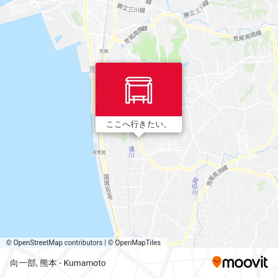 向一部地図