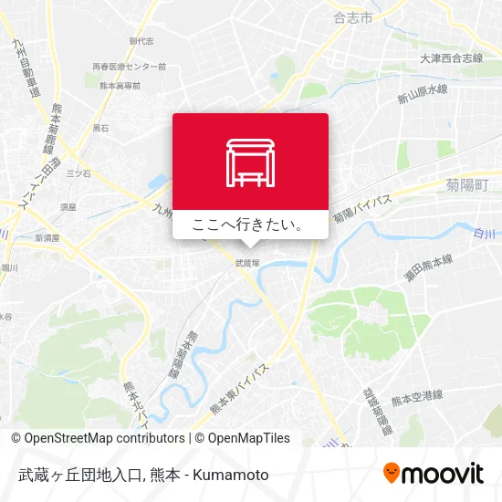 武蔵ヶ丘団地入口地図