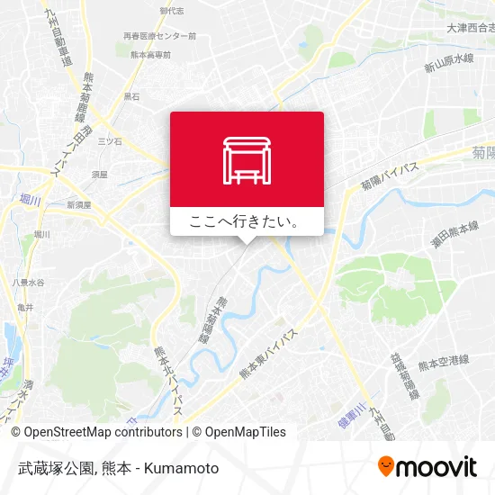 武蔵塚公園地図
