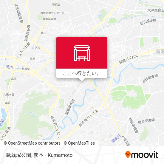 武蔵塚公園地図