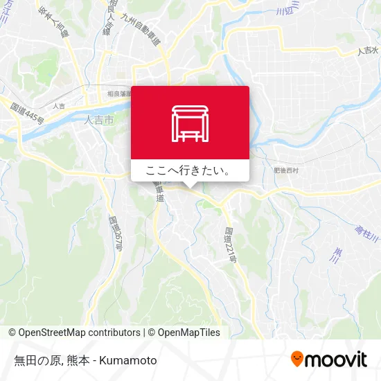 無田の原地図