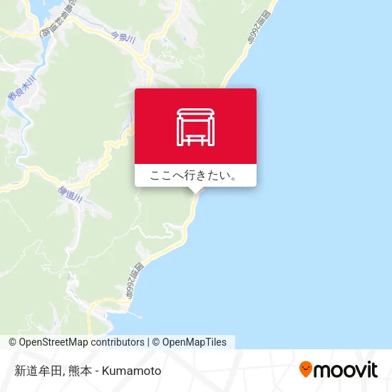 新道牟田地図