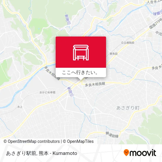 あさぎり駅前地図