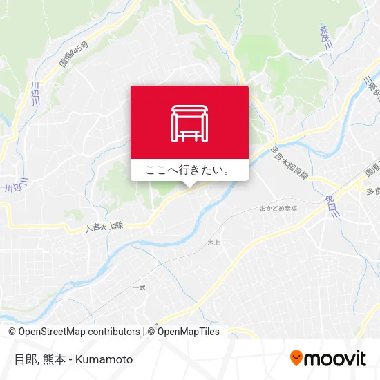 目郎地図