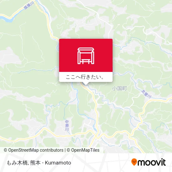 もみ木橋地図