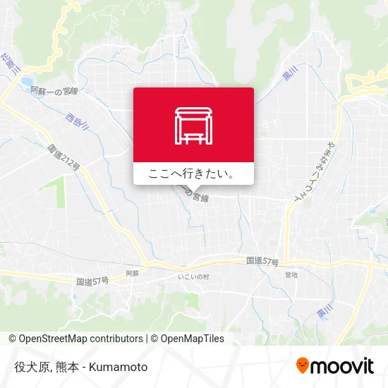 役犬原地図