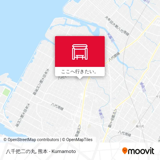 八千把二の丸地図