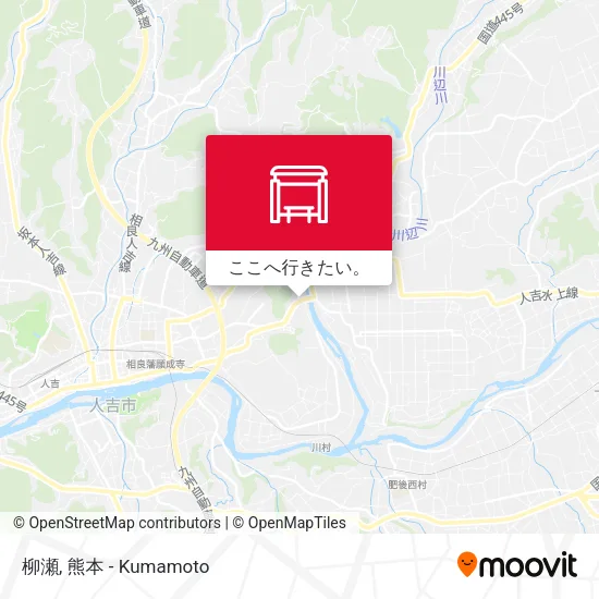 柳瀬地図