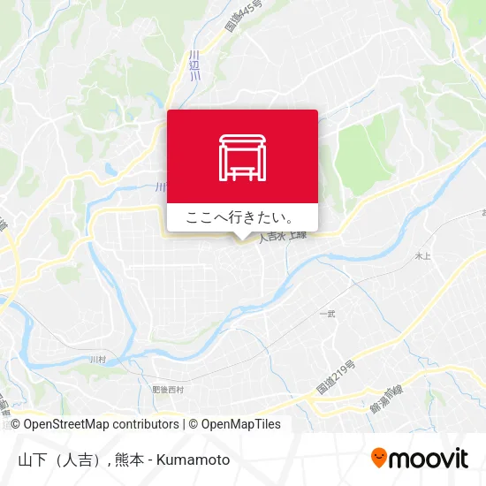 山下（人吉）地図