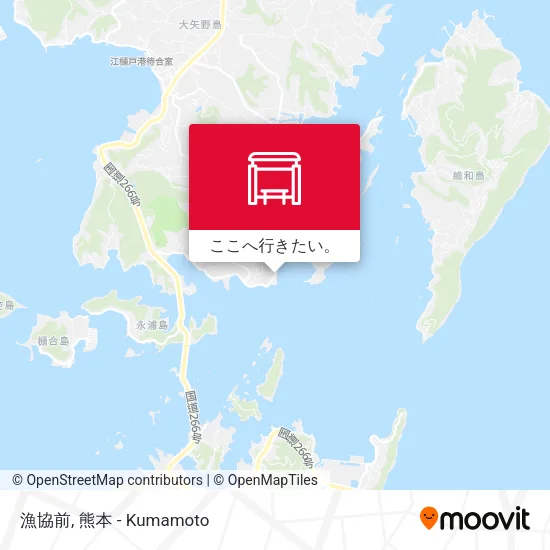 漁協前地図