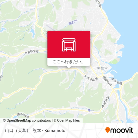 山口（天草）地図