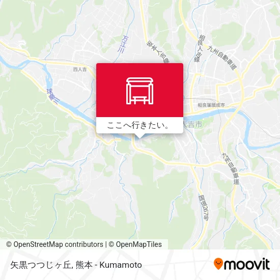 矢黒つつじヶ丘地図