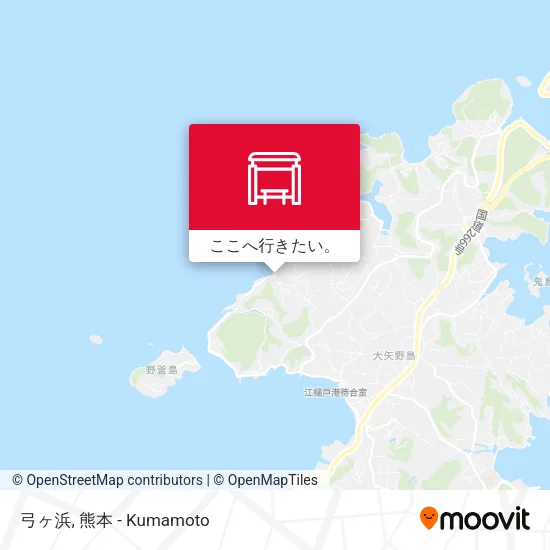 弓ヶ浜地図