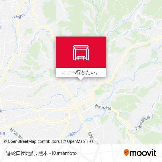 遊蛇口団地前地図