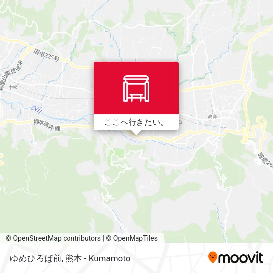 ゆめひろば前地図