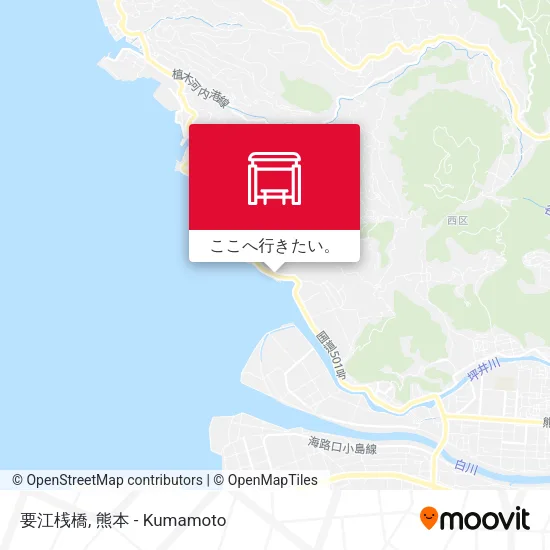 要江桟橋地図