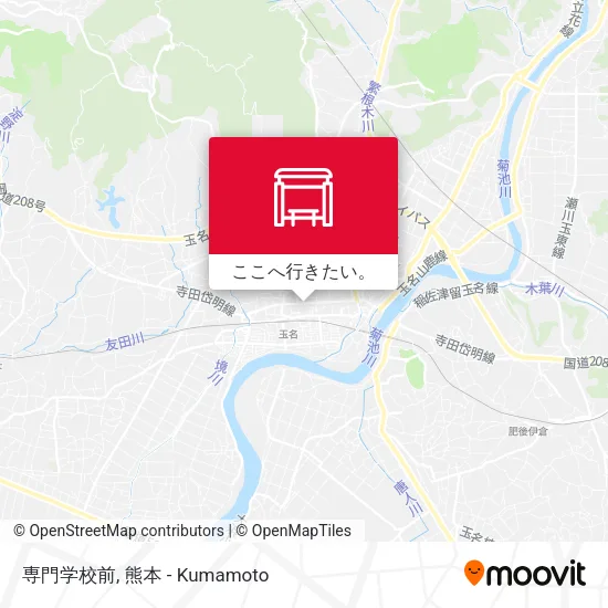 専門学校前地図