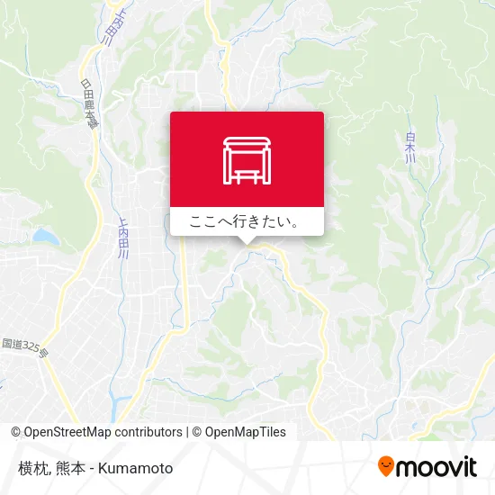 横枕地図