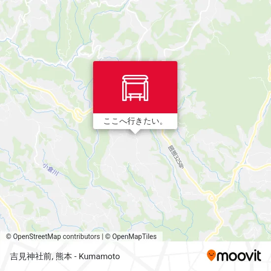 吉見神社前地図