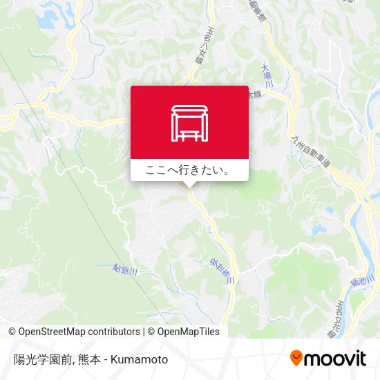 陽光学園前地図