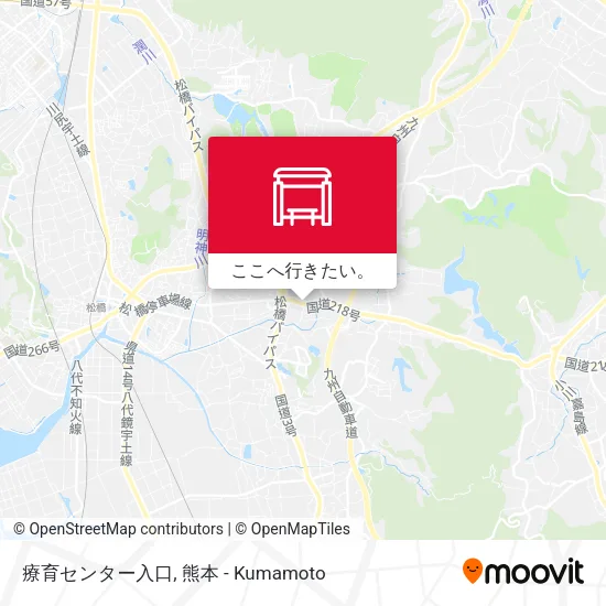 療育センター入口地図