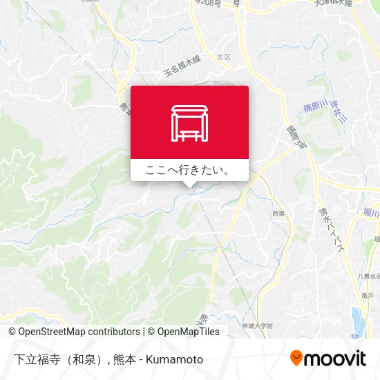 下立福寺（和泉）地図