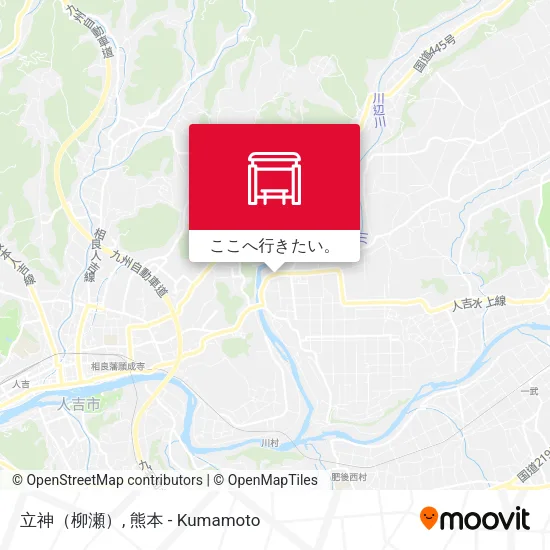 立神（柳瀬）地図