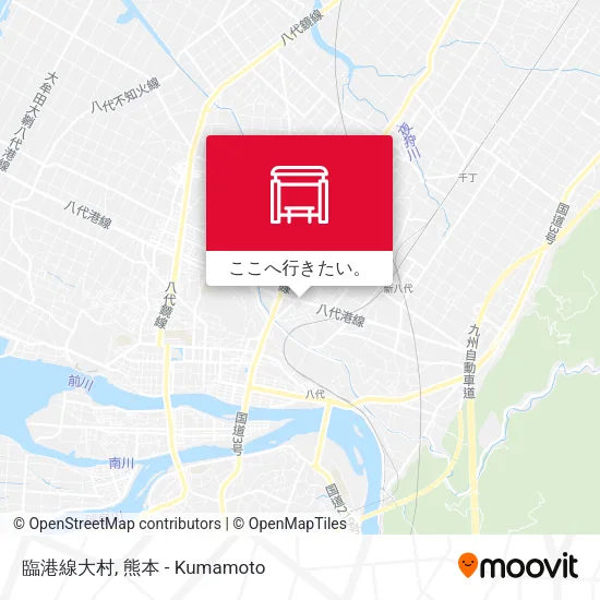 臨港線大村地図