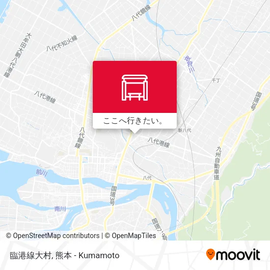 臨港線大村地図