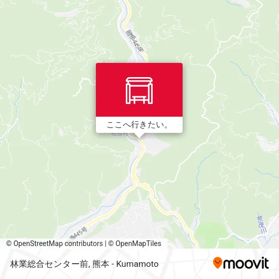 林業総合センター前地図