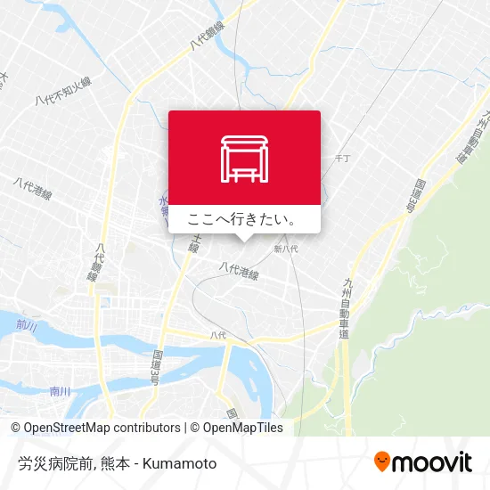 労災病院前地図