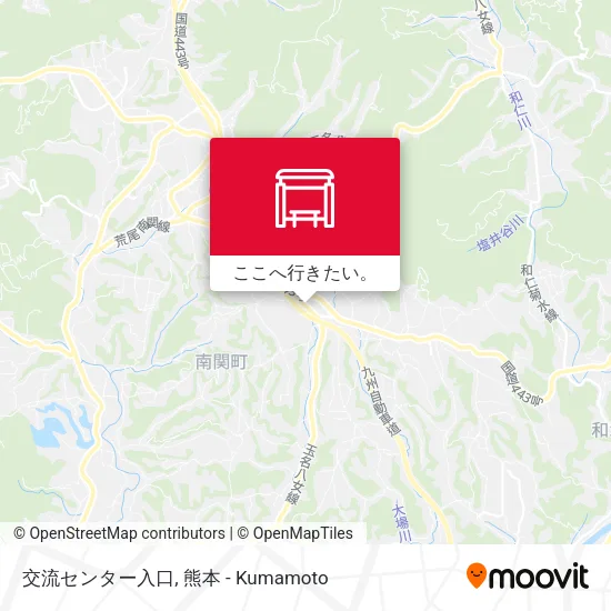 交流センター入口地図