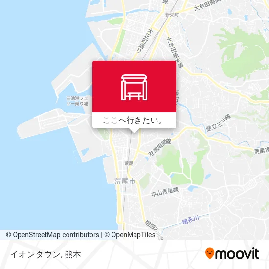 イオンタウン地図