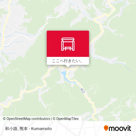 和小路地図