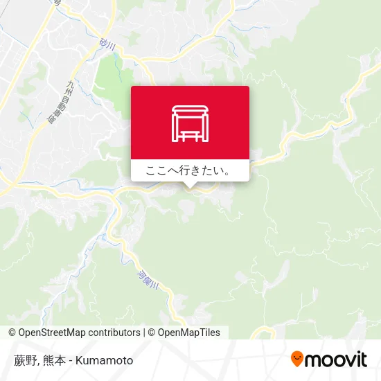 蕨野地図