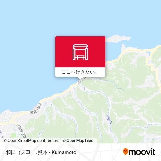 和田（天草）地図