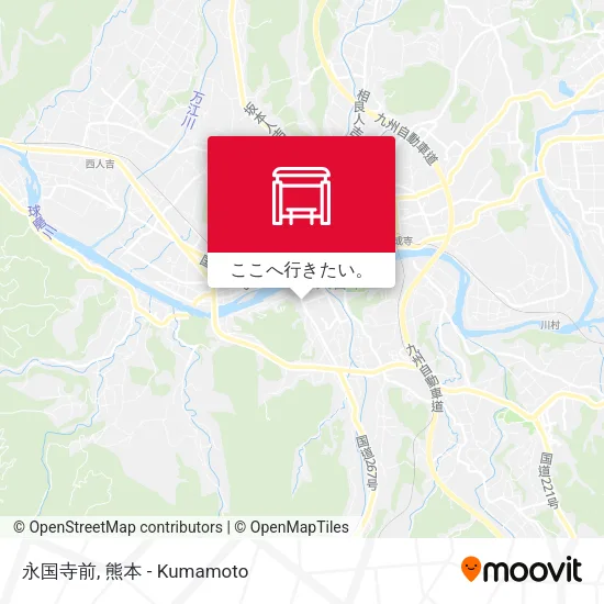 永国寺前地図