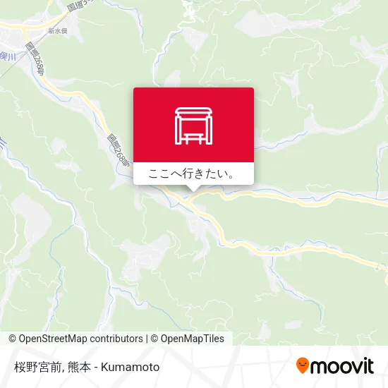 桜野宮前地図
