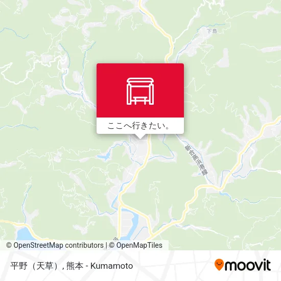 平野（天草）地図