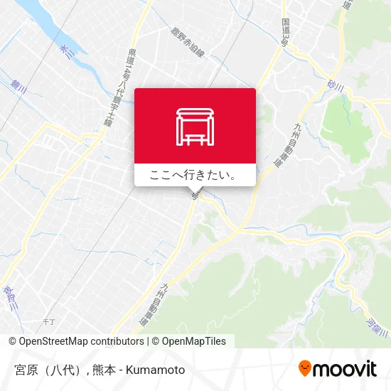 宮原（八代）地図