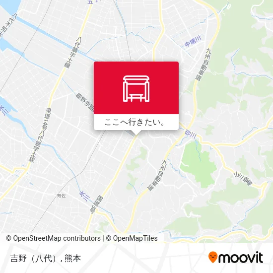 吉野（八代）地図