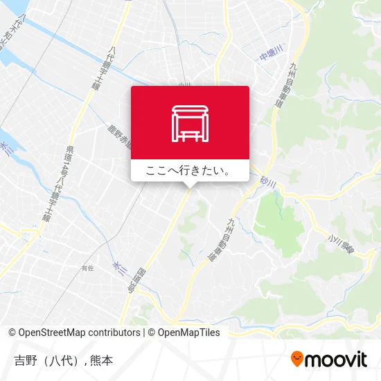 吉野（八代）地図