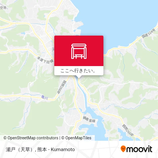 瀬戸（天草）地図