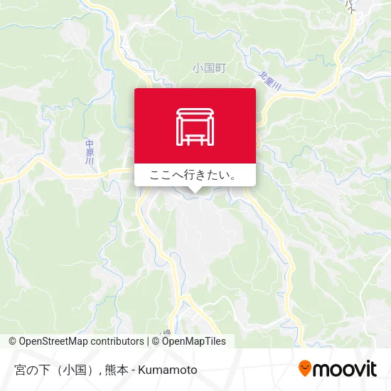宮の下（小国）地図
