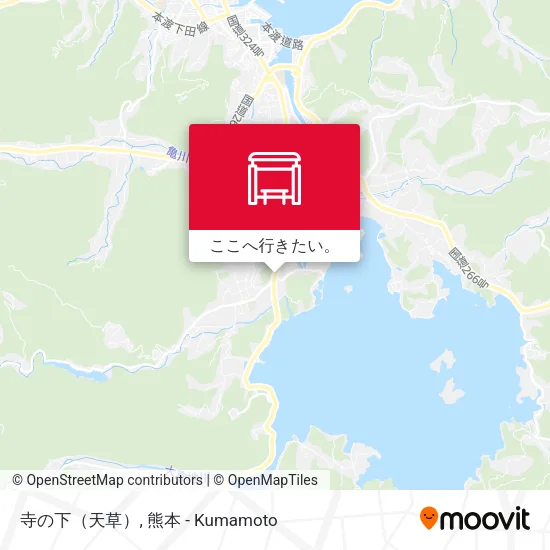 寺の下（天草）地図