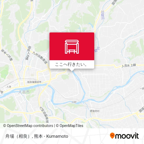 舟場（相良）地図